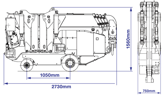 ECO-095 RUOTE (0,995 t x 3,5 m) 2 ECO-095 RUOTE (0,995 t x 3,5 m) - immagine 2