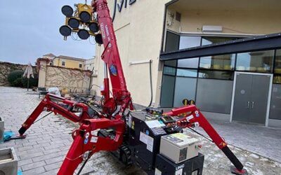 Lavori con operatore 7 Posa grandi vetrate